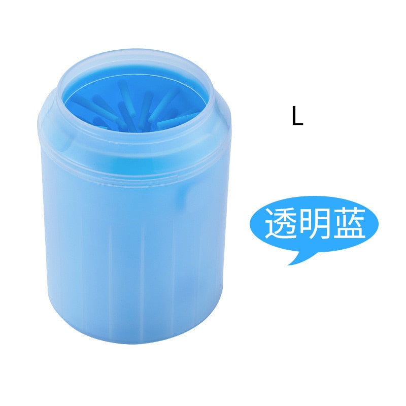 Dog Paw Cleaner Cup Soft Silicone Combs Portable Outdoor Pet towel Foot Washer Paw Clean Brush Quickly Wash Foot Cleaning Bucket